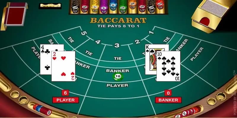 Quy tắc tính điểm trong baccarat tại nhà cái Xin88